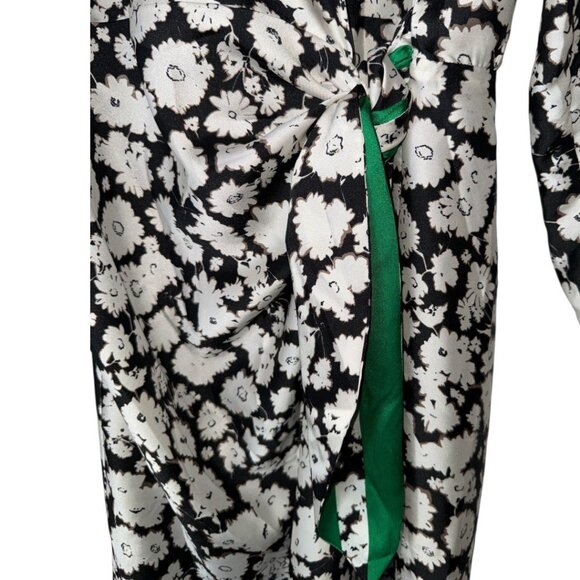 Marella Canto Floral-Print Long-Sleeve Wrap Dress Worn on TV - Picture 7 of 10